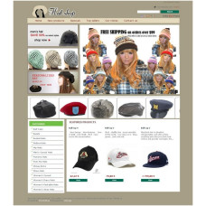 Hat Shop шаблон PrestaShop: 1.4.3.0