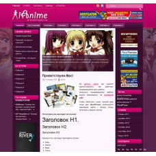 iAnime шаблон для WordPress