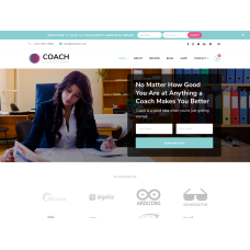 Blossom Coach шаблон для WordPress