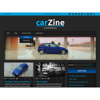 CarZine шаблон для WordPress
