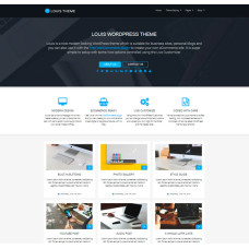 Louis шаблон для WordPress