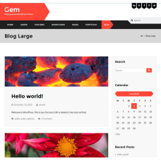 Gem шаблон для WordPress