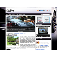 CarBlog шаблон для WordPress
