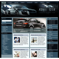 Audi GTR FlexiMag шаблон для WordPress