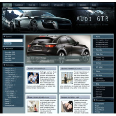 Audi GTR FlexiMag шаблон для WordPress
