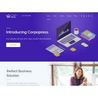 Corpopress шаблон для WordPress