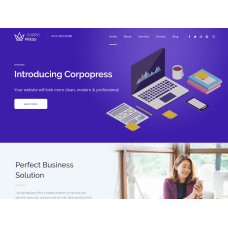 Corpopress шаблон для WordPress