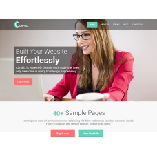Corpbiz шаблон для WordPress