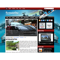 FormulaOne шаблон для WordPress