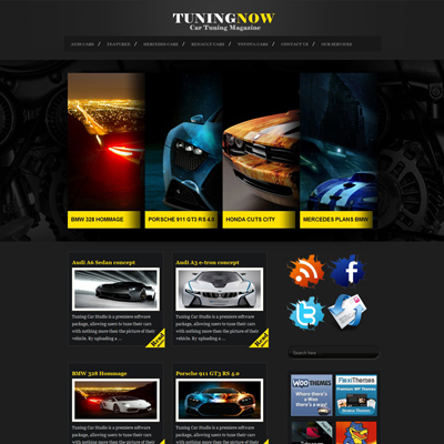TuningNow шаблон для WordPress