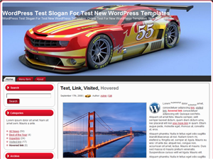 Camaro шаблон для WordPress