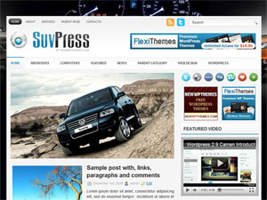 SuvPress шаблон для WordPress