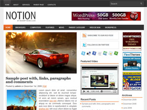 Notion шаблон для WordPress