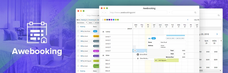 AweBooking v1.5.1 - торговая площадка для семей